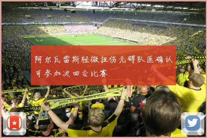 阿尔瓦雷斯轻微扭伤无碍队医确认可参加次回合比赛