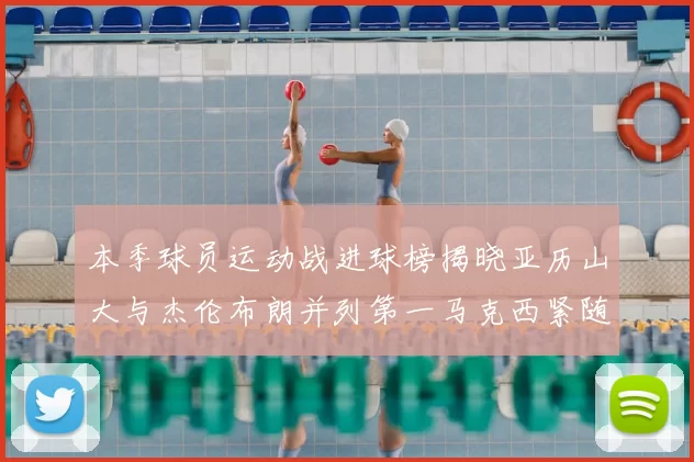 本季球员运动战进球榜揭晓亚历山大与杰伦布朗并列第一马克西紧随其后