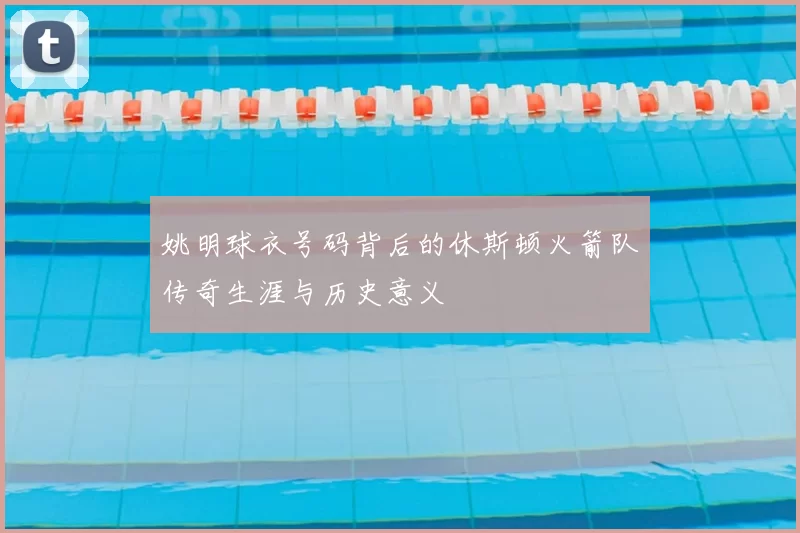 姚明球衣号码背后的休斯顿火箭队传奇生涯与历史意义