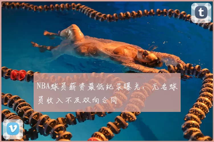 NBA球员薪资最低纪录曝光，无名球员收入不及双向合同