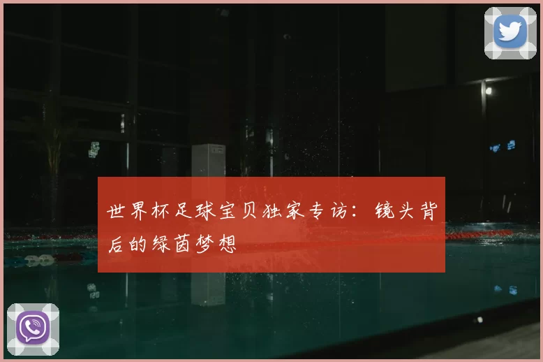 世界杯足球宝贝独家专访:镜头背后的绿茵梦想